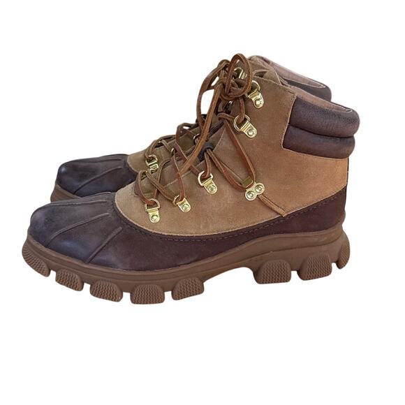 Sperry Top-Sider Womens Water Resistant Lace-Up Duck Boot Size 11 Brown - Picture 5 of 8